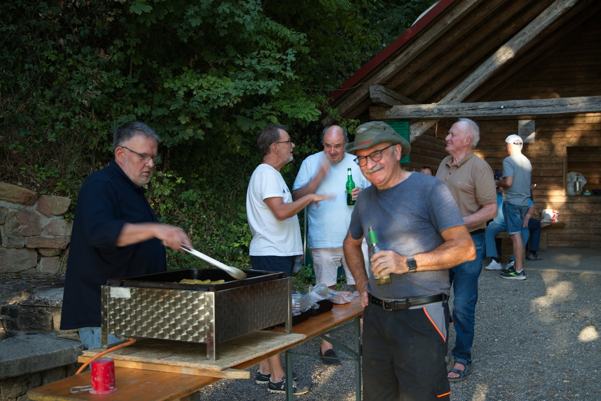 Hier grillt der Chef selbst!